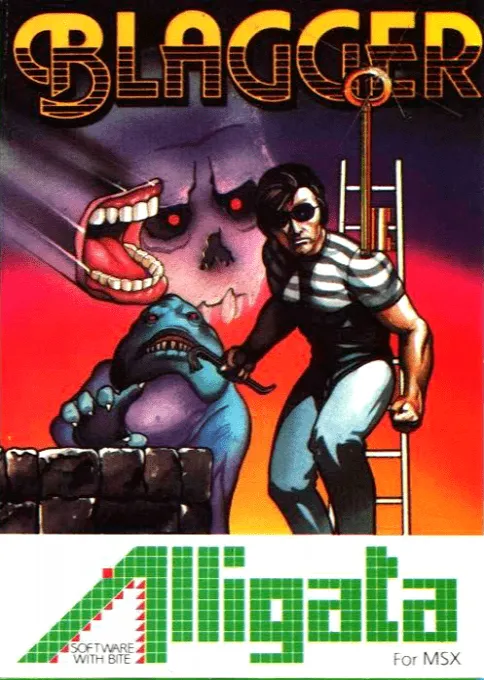 Blagger MSX box art