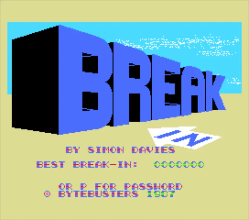 Backdrop artwork for Break In