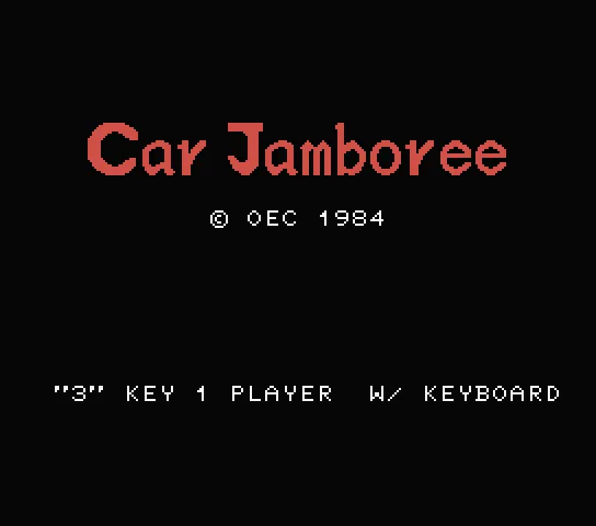 Backdrop artwork for Car Jamboree