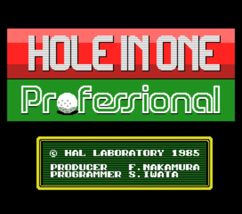Backdrop artwork for Hole in One Professional