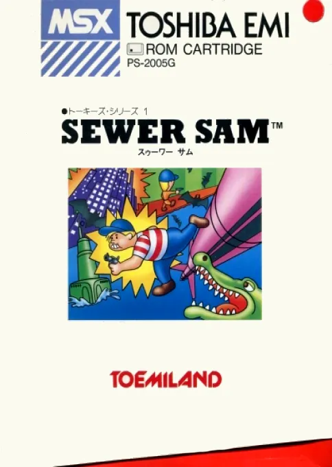 Sewer Sam box art