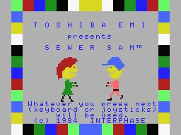 Backdrop artwork for Sewer Sam