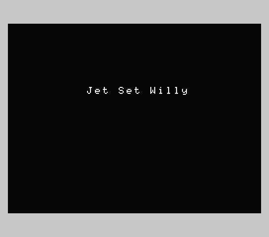 Jet Set Willy screenshot