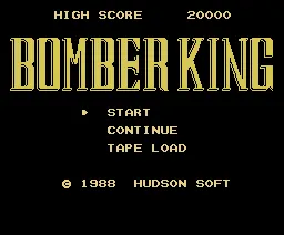 Backdrop artwork for Bomber King