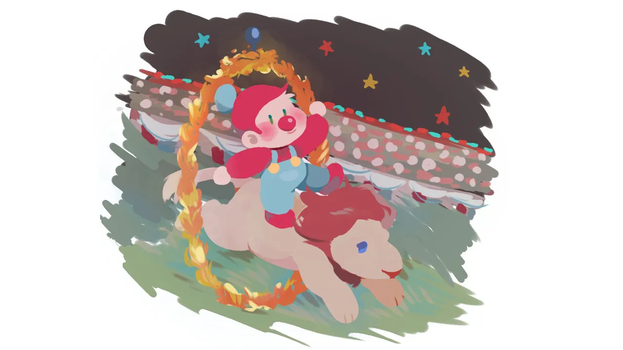 Backdrop artwork for Circus Charlie