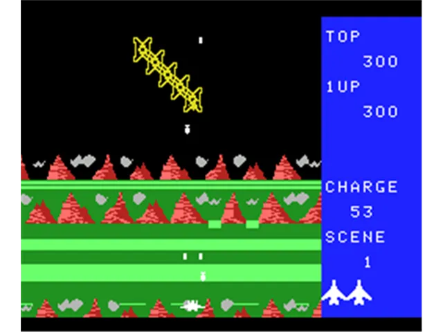 Exerion screenshot