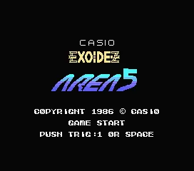 Backdrop artwork for Exoide-Z Area 5