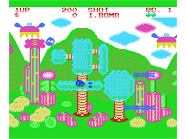 Backdrop artwork for Fantasy Zone