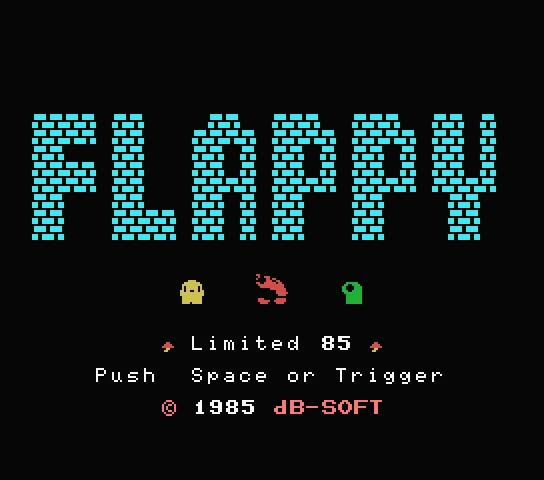 Backdrop artwork for Flappy Limited '85