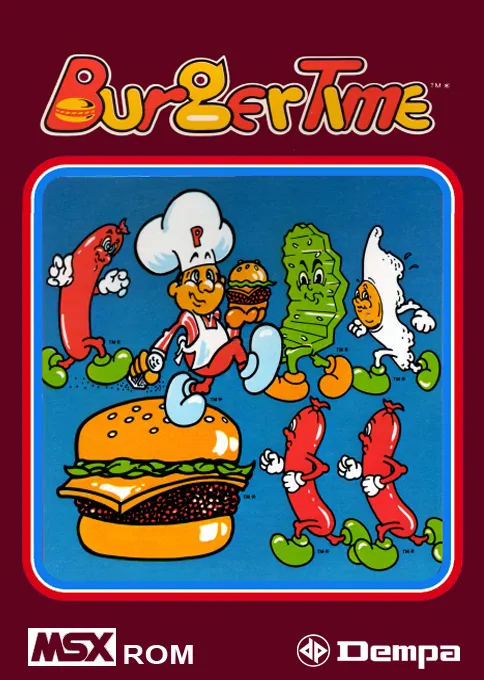 BurgerTime box art