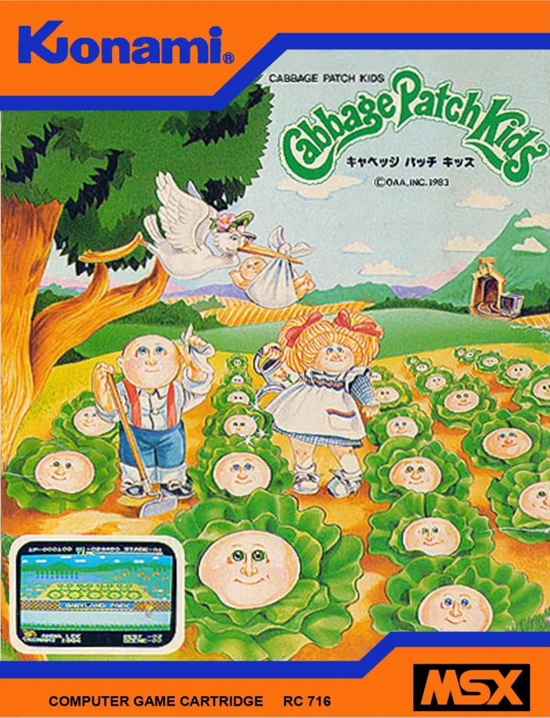 Cabbage Patch Kids box art