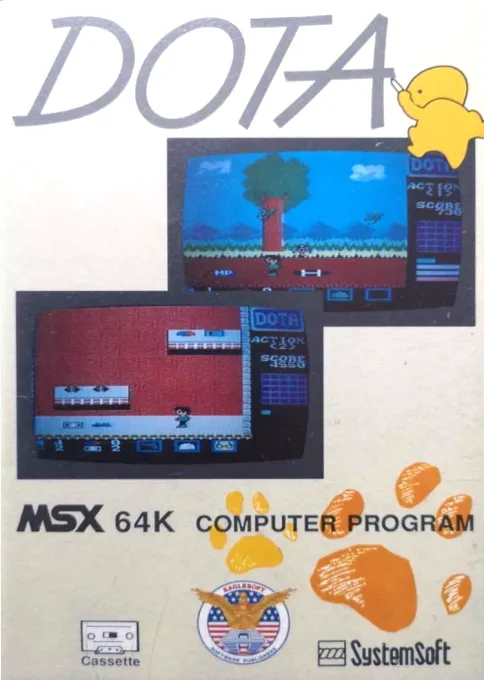 Bouken Roman: Dota box art