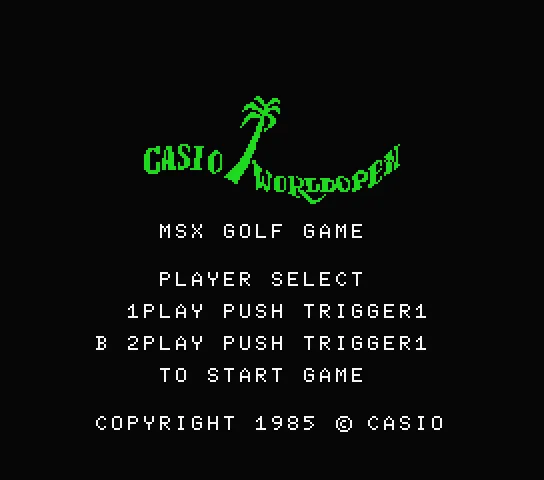 Backdrop artwork for Casio World Open