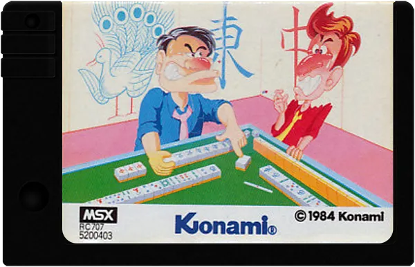 Konami's Mahjong cart