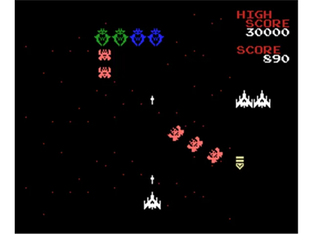 Galaga screenshot