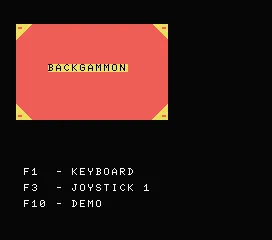 Backdrop artwork for Backgammon