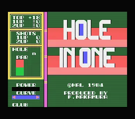 Backdrop artwork for Hole In One