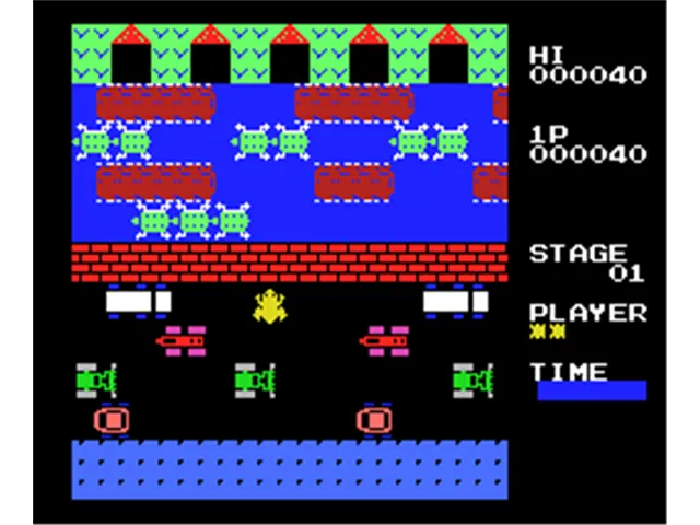 Frogger screenshot