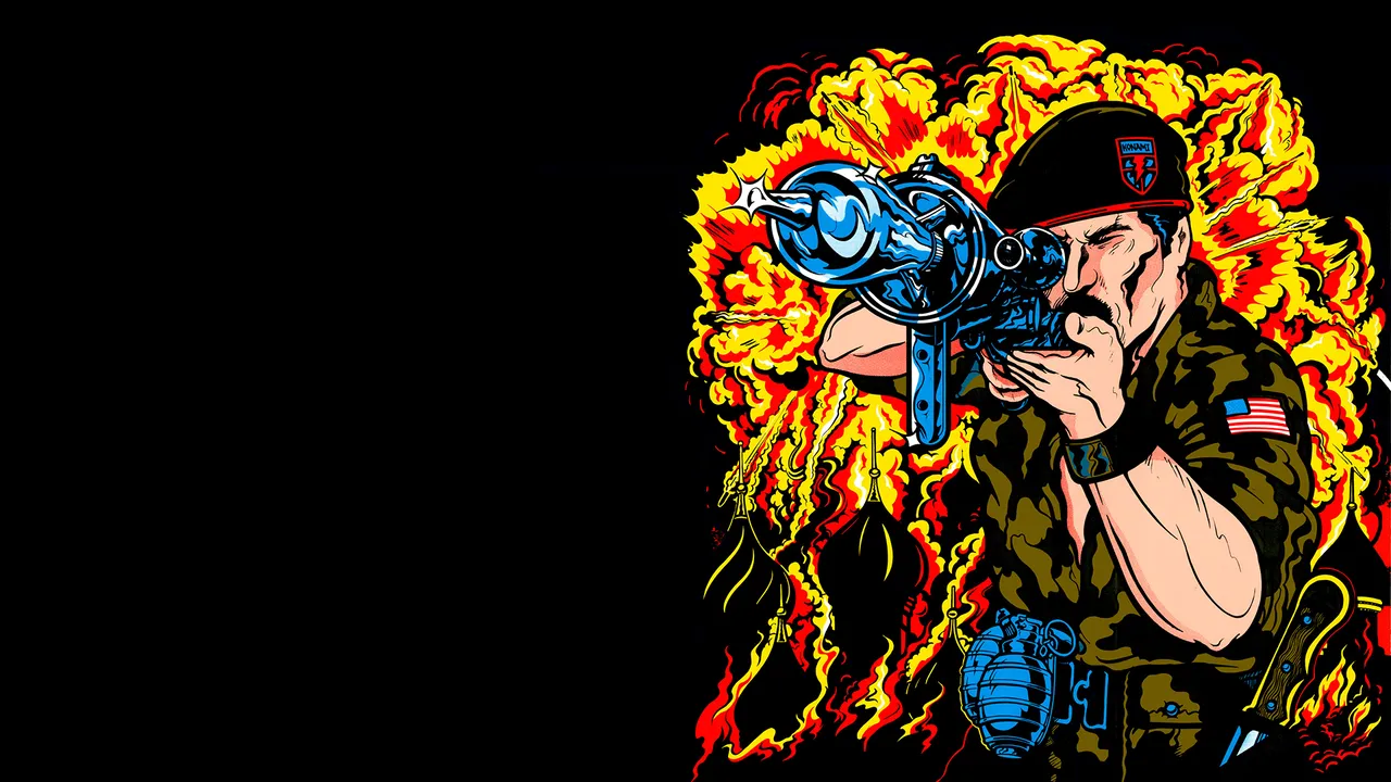 Backdrop artwork for Green Beret