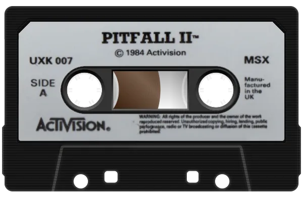 Pitfall II: Lost Caverns cart