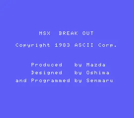 Backdrop artwork for Break Out