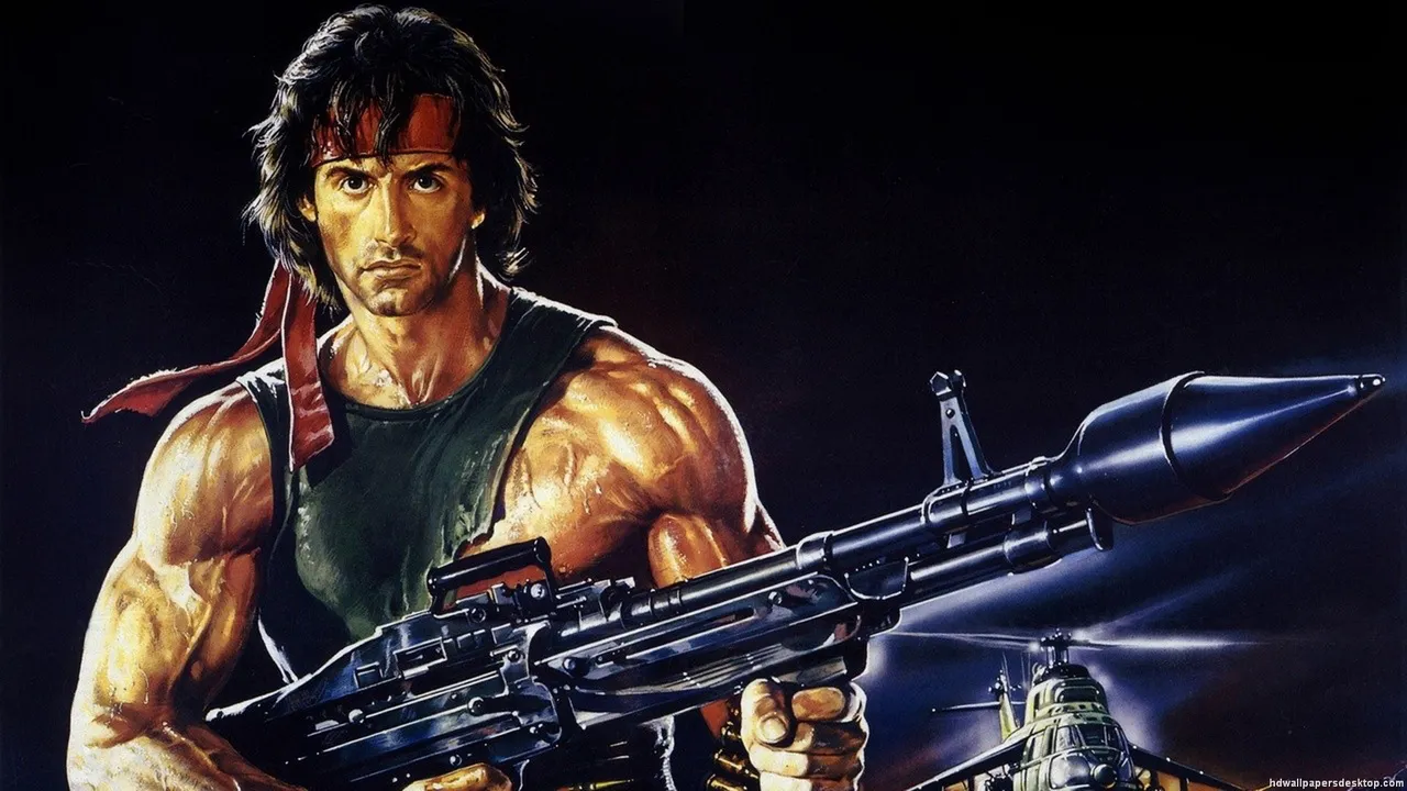 Backdrop artwork for Rambo