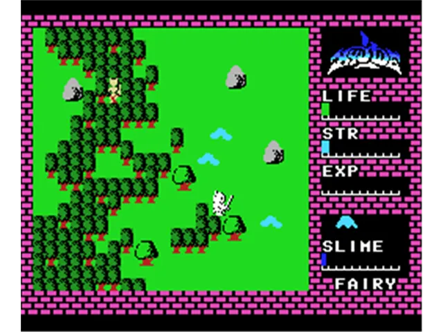 Hydlide screenshot