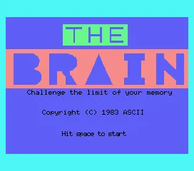 Backdrop artwork for The Brain