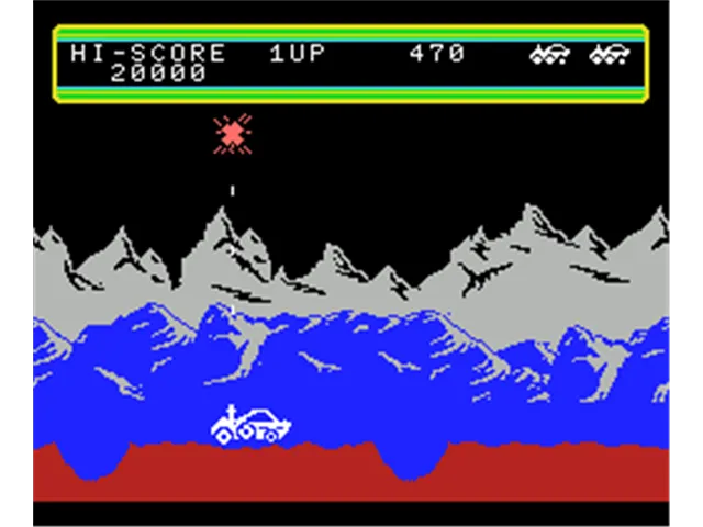 Moon Patrol screenshot