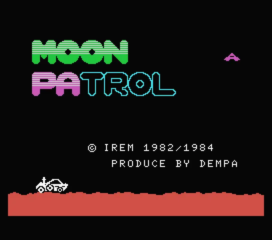 Moon Patrol screenshot
