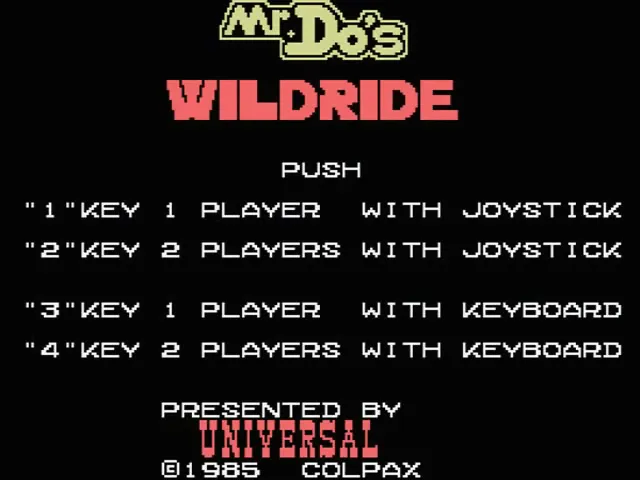 Mr. Do's Wild Ride screenshot