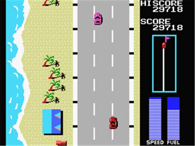Road Fighter screenshot