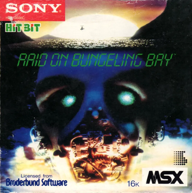 Raid on Bungeling Bay box art