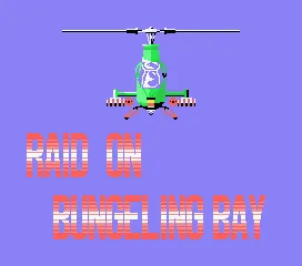 Backdrop artwork for Raid on Bungeling Bay