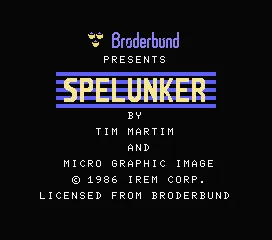 Backdrop artwork for Spelunker