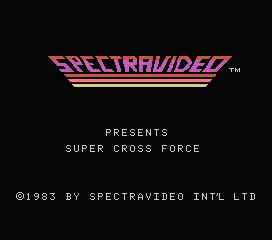 Backdrop artwork for Super Cross Force