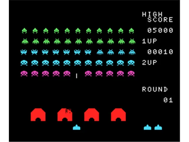 Space Invaders screenshot