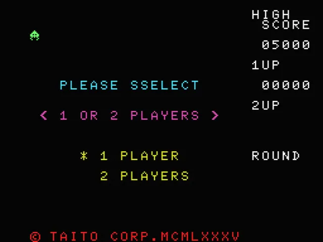 Space Invaders screenshot