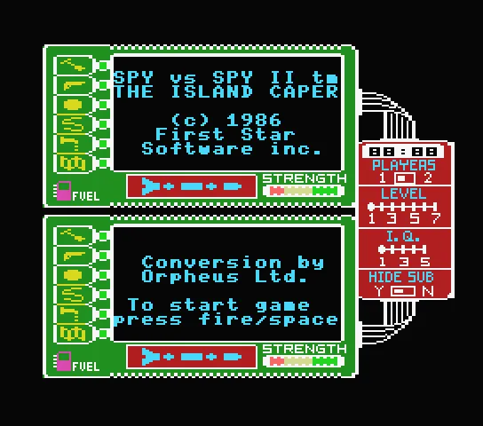 Spy vs Spy II: The Island Caper screenshot