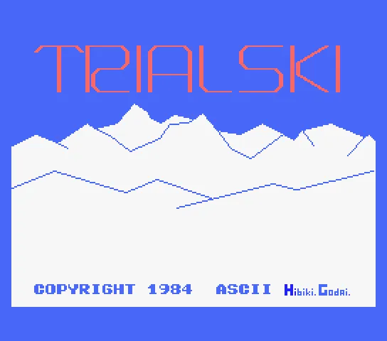 Backdrop artwork for Trial Ski