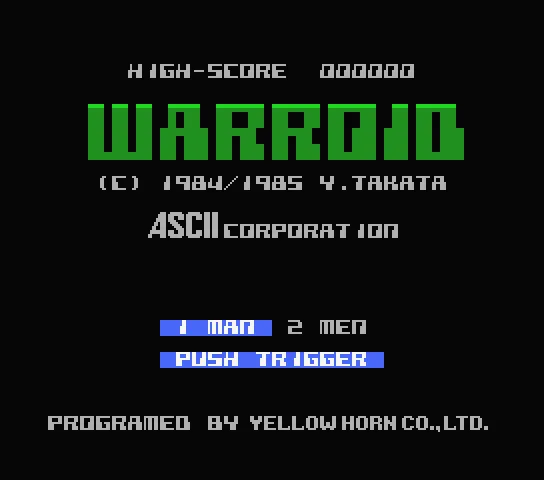 Backdrop artwork for Warroid