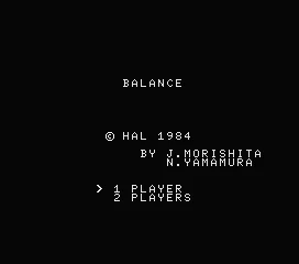 Backdrop artwork for Balance