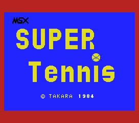 Backdrop artwork for Super Tennis