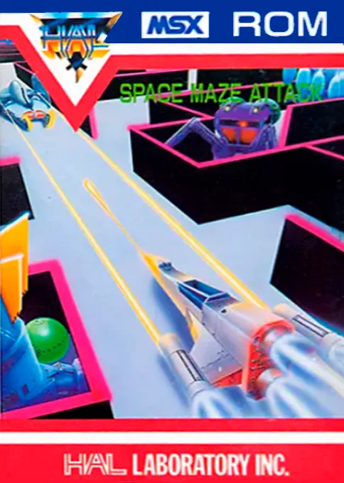 Space Maze Attack box art