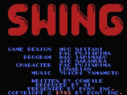 Backdrop artwork for Swing