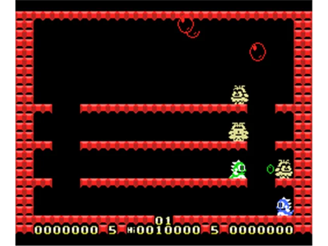 Backdrop artwork for Super Bubble Bobble