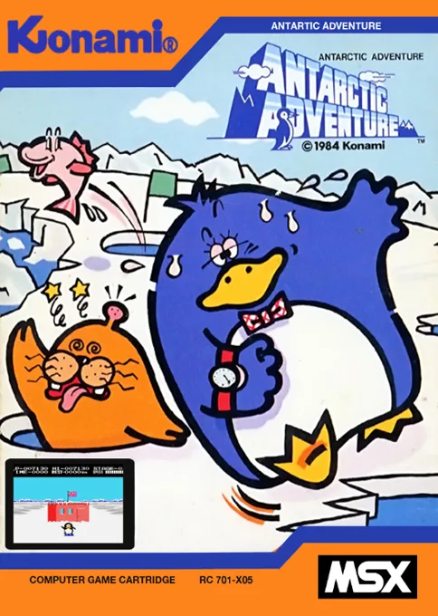 Antarctic Adventure box art