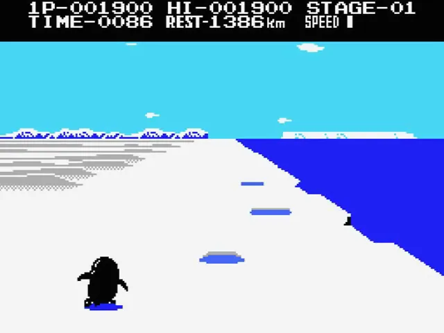Antarctic Adventure screenshot