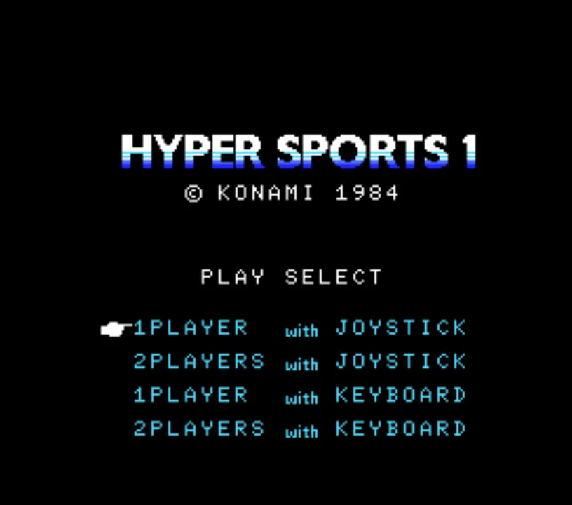 Backdrop artwork for Hyper Sports 1