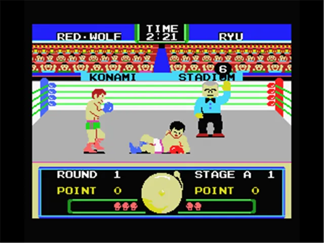 Konami's Boxing screenshot